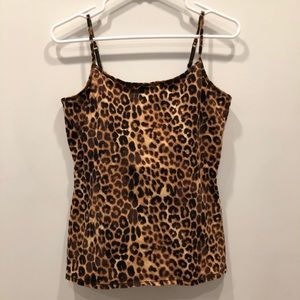 Cheeta Print Tank Top